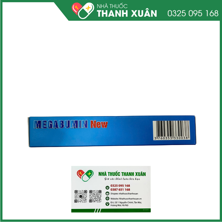 Megabumin New - Thuốc phục hồi tế bào gan